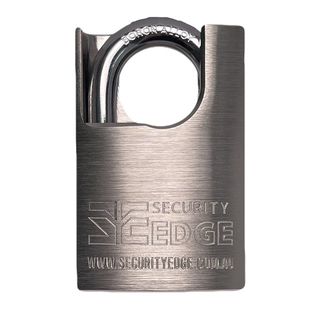 SECURITY EDGE L CS55MM PADLOCK 27MM BORON ALLOY SHACKLE BK