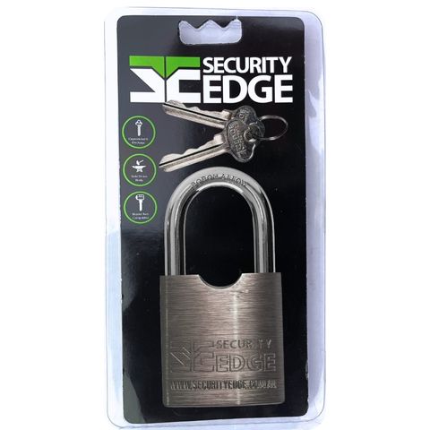 SECURITY EDGE L 55MM PADLOCK, 50MM BORON ALLOY SHACKLE KDDP