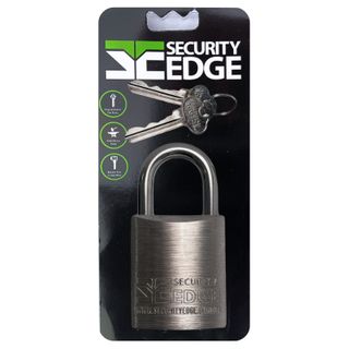 SECURITY EDGE L 45MM PADLOCK, 27MM MARINE ALLOY SHACKLE KDDP