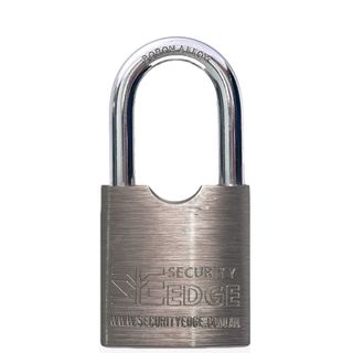SECURITY EDGE L C55MM PADLOCK, 50MM BORON ALLOY SHACKLE KDDP