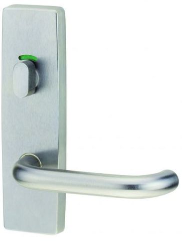 1816 SQUARE END PLATE WITH PRIVACY INDIC