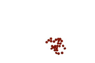 SECURITY EDGE KEY HEAD DOT ORANGE