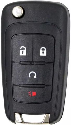 SECURITY EDGE HOLDEN 4 BUTTON REMOTE FLIP SHELL