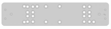2615 SERIES MOUNTING PLATE
