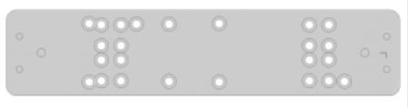 2615 SERIES MOUNTING PLATE