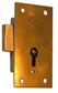 JACKSONS CABINET CUPBOARD LOCK 63.5MM 1 LEVER