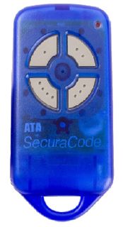 SECURECODE PTX4 GARAGE BLUE 434MHZ