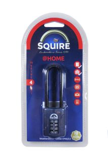 SQUIRE CP40 COMBINATION PADLOCK LONG SHACKLE