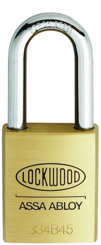 334B 45MM BRASS BODY PADLOCK 48MM B/STEEL