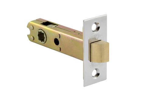 60MM PASSAGE LATCH SQUARE END FACE PLATE