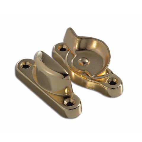 L822 SASH FASTENER DP POLISHED BRASS