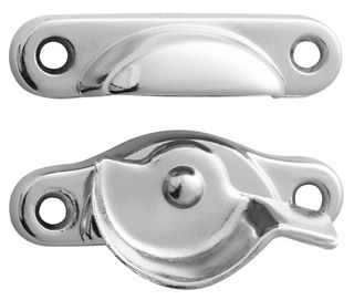 L822 SASH FASTENER DP SATIN CHROME PEARL
