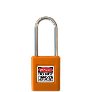 SAFETY LOCKOUT PADLOCK ORANGE KA1