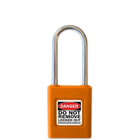 SAFETY LOCKOUT PADLOCK RED LS