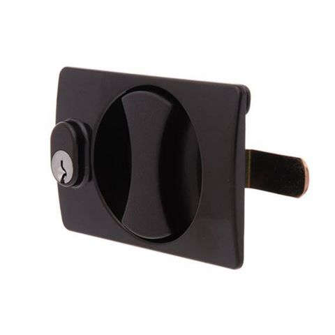 LOCK FOCUS FLUSH HANDLE (LW4) BLACK