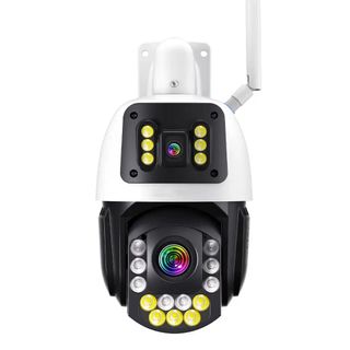 LS VISION WI-FI NVR DUAL-LENS PTZ SOLAR CAMERA