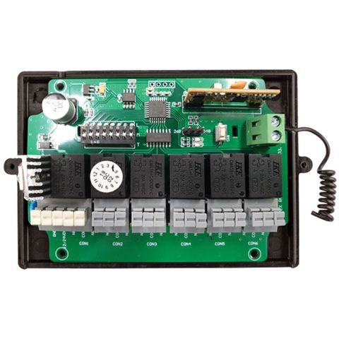 NEPTUNE 6CHANNEL MULTI-CODE RF RECEIVER