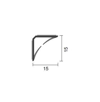 BATWING SEAL 15X15 1000 WHITE