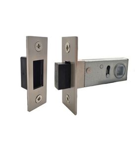 AUSTYLE MAGNETIC TUBULAR LATCH - 50MM BACKSET