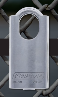 CARBINE C45 PADLOCK 8MM STEEL PROTECTED SCHACKLE MOLYBDENUM