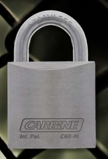 C60 STAINLESS STEEL MARINE GRADE PADLOCK 11MM SHACKLE WITH E