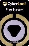 FLEX RFID PROX CARDS CYBERLOCK LOGO PACK 10