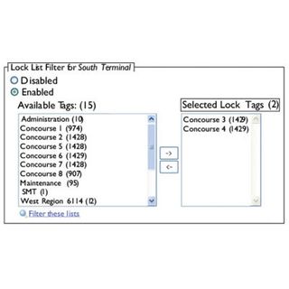 LOCK FILTERING SOFTWARE ENHANCEMENT MODULE