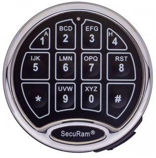 SECURAM SAFELOGIC BASIC ENTRYPAD CHROME