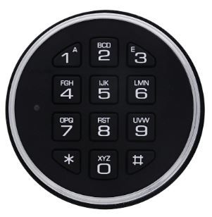 LAGARD 3000LG FIXED KEYPAD KIT WITH RUBBER BUTTONS INCL SCRW