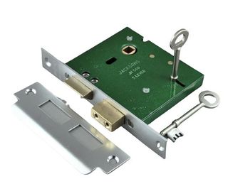 JACKSONS 5 LEVER MORTISE LOCK 60MM SC