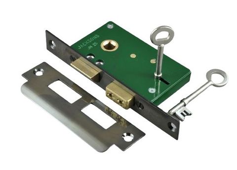 JACKSONS 5 LEVER MORTISE LOCK 30MM SC KD