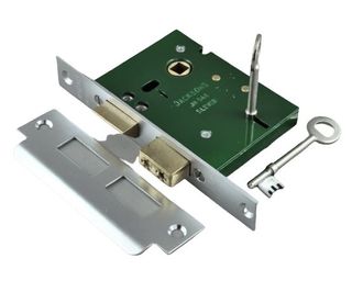 JACKSONS 5 LEVER MORTISE LOCK 46MM SC