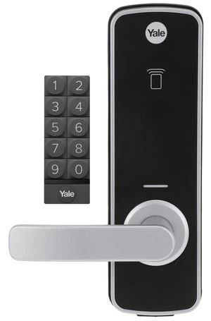 YALE UNITY ENTRANCE LOCK SILVER WITH SMA