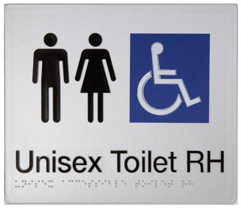 UNISEX ACCESSIBLE TOILET LH