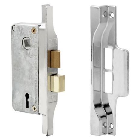 L1700 REBATED MORTICE LOCK NARROW DP