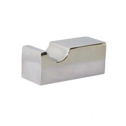 ROBE HOOK - SQUARE MOUNTINGPOLISHED STAI