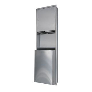 RECESSED PAPER TOWEL DISPENSER AND 49 LI