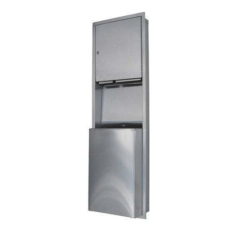 RECESSED PAPER TOWEL DISPENSER AND 49 LI