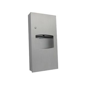 RECESSED PAPER TOWEL DISPENSER AND 6.5 L