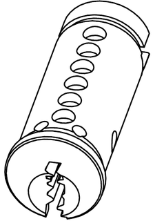 M 9553 BARREL 6 PIN CP