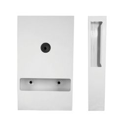 INTERFOLD TOILET PAPER DISPENSERWHITE PO