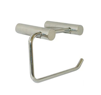 SINGLE TOILET ROLL HOLDER - ROUND MOUNTI