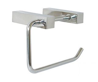 SINGLE TOILET ROLL HOLDER - SQUARE MOUNT