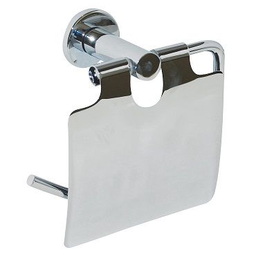 SINGLE TOILET ROLL HOLDER (WITH COVER)