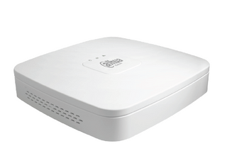 DAHUA NVR LITE 4CH 1SATA 4POE NO HDD - WHITE
