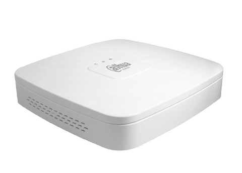 DAHUA NVR LITE 4CH 1SATA 4POE NO HDD - WHITE