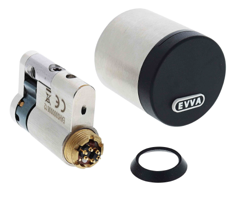 EVVA AIRKEY, EURO HALF CYLINDER, FIXED & LAZY CAM