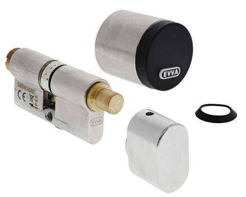 EVVA AIRKEY, EURO SINGLE READER AND TURN CYLINDER, FIXED & L