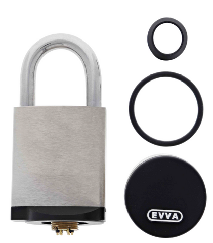 EVVA AIRKEY, PADLOCK COMPLETE, STANDARD SHACKLE