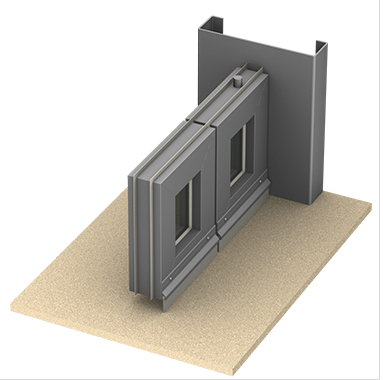 SILICONE FIN FOR ALUMINIUM FRAME (50 MET